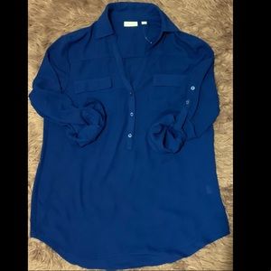 New York & Company Blue blouse